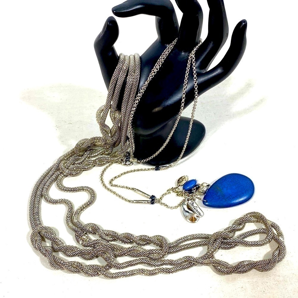 2 custom sweater necklaces​​​​​​​​​​​​​​​